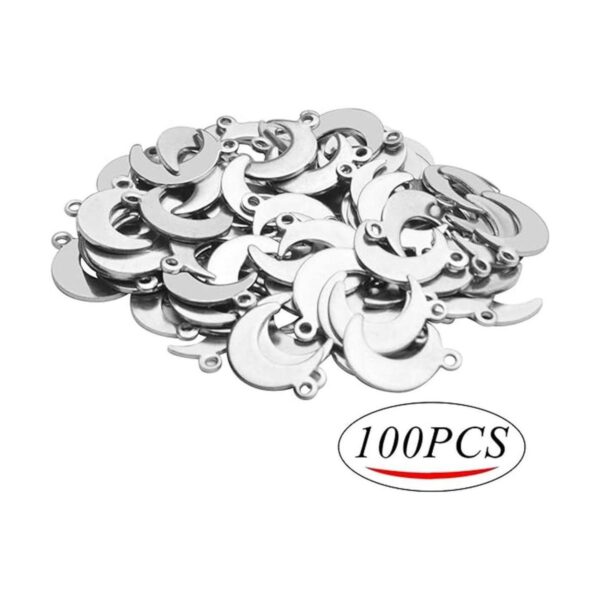 Accesorio para dijes de luna 100 colgantes de luna