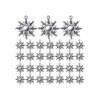 50pcs de plata antigua celestial sol encanto aleación sol