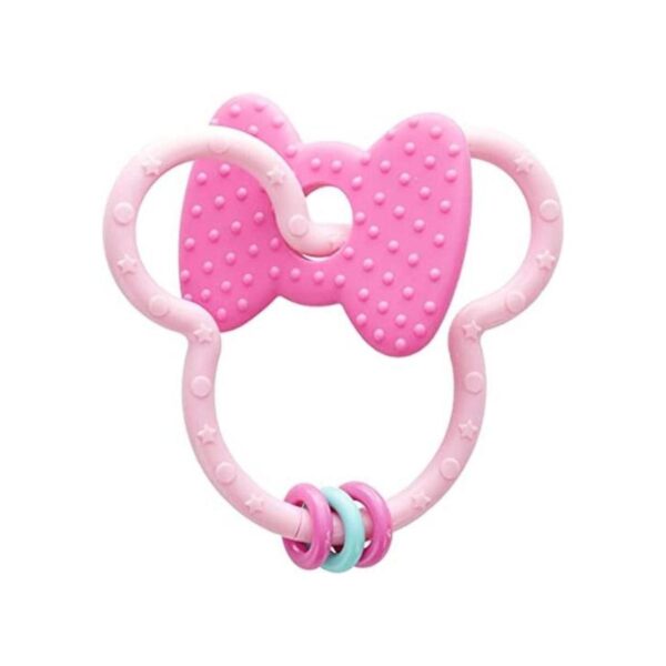 Juguete de anillo de dentición de Minnie Mouse para bebé_1