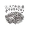 Craft Supplies Encantos de flores mixtas colgantes