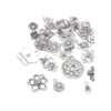 Craft Supplies Encantos de flores mixtas colgantes