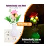 4 piezas de luces nocturnas con sensor de luz enchufable