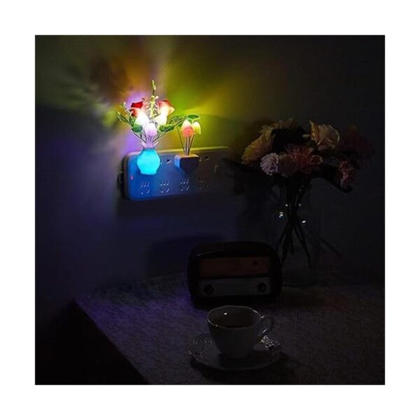 4 piezas de luces nocturnas con sensor de luz enchufable