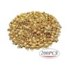 Cuentas de oro antiguas 200 piezas de pendientes con