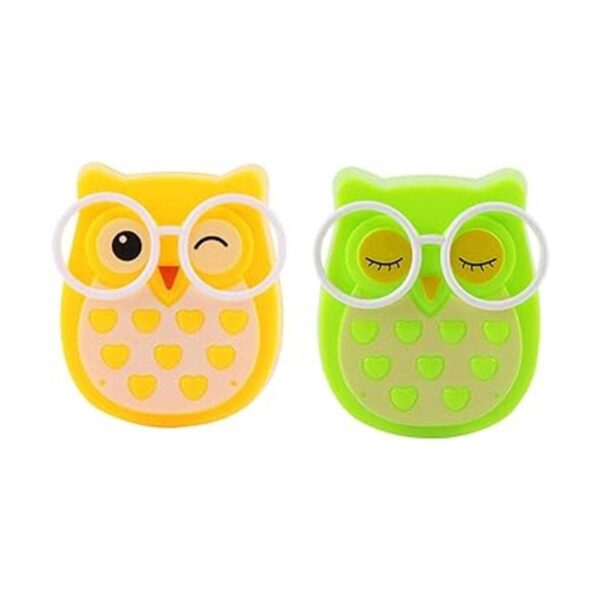 2 luces LED con forma de búho para niños Lámpara de