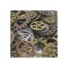 Gutapo Steampunk Gear Gear Dijes de reloj de rueda con