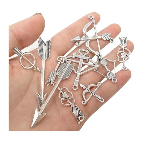 Honbay 40 colgantes de lazo y flecha mezclados colección