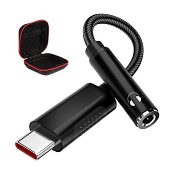 TITACUTE Adaptador de auriculares USB tipo C a conector de_1