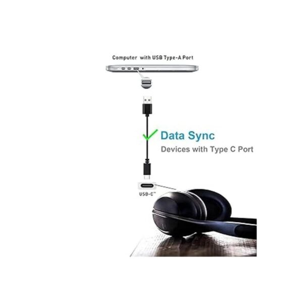 Cable de carga USB C compatible con Jabra Elite 75t Elite_3