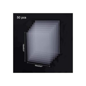 PandaHall 50 piezas de papel de planchado con cuentas de