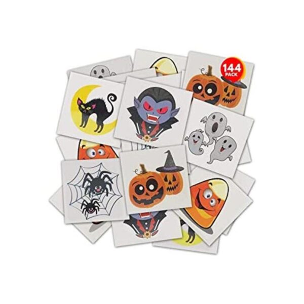ArtCreativity Tatuajes temporales de Halloween para niños_1