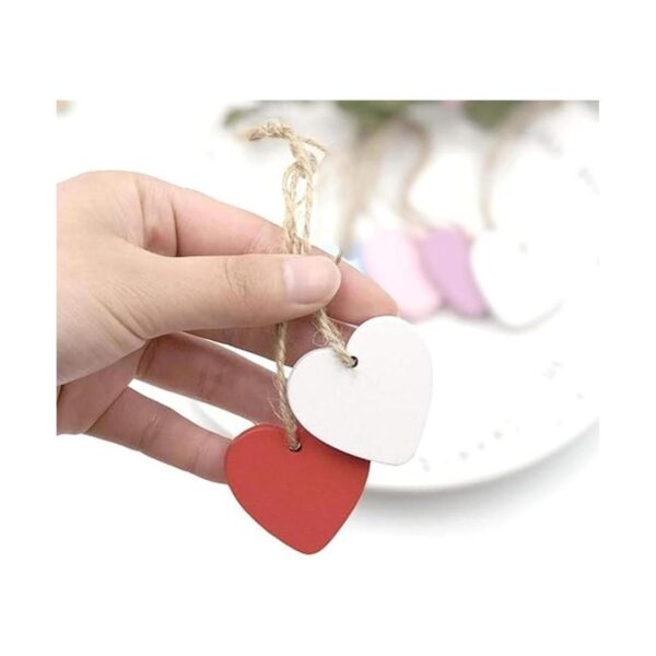 Creaides Mini corazón madera DIY manualidades recortes
