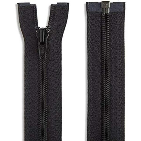 Chaqueta de nailon con cremallera de 24.0 in con_4