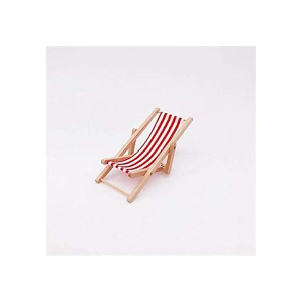 SXFSE Decoración de casa de muñecas mini silla plegable_2