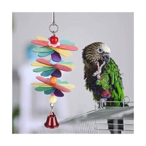 Juguetes de columpio para pájaros juguete de masticación