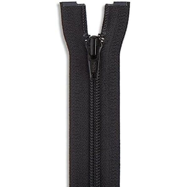 Chaqueta de nailon con cremallera de 24.0 in con_1