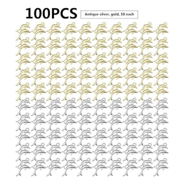 Encantos del mar del océano 100 piezas de aleación