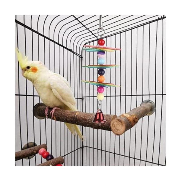 Juguetes de columpio para pájaros juguete de masticación