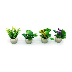 Lynkaye Macetas para decoración de casa de muñecas en_1