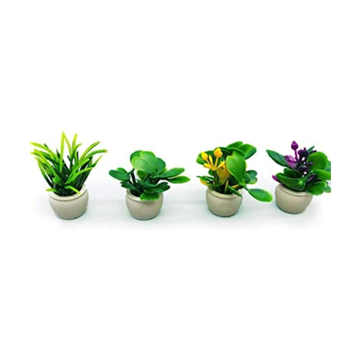 Lynkaye Macetas para decoración de casa de muñecas en