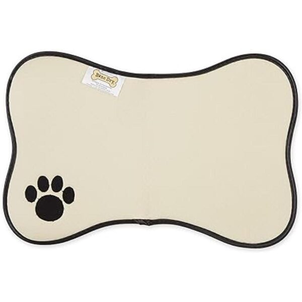 Bone Dry Comida bordada de microfibra con forma de gato_2