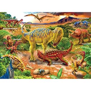 Buffalo Games Rompecabezas de dinosaurio 100 piezas_1