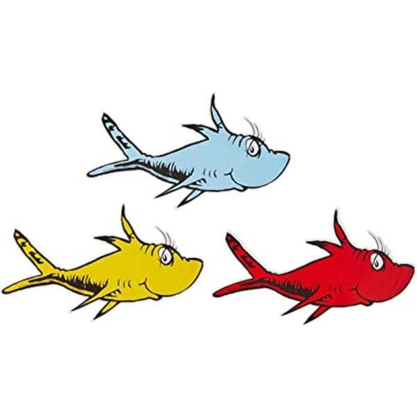 Eureka Dr. Seuss un pez dos peces surtidos 5pulgadas_1