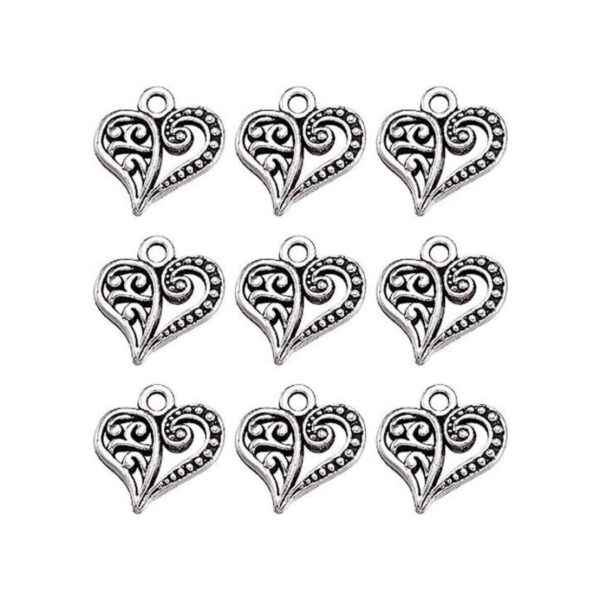 Craftdady Dijes de plata tibetana para hacer joyería