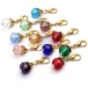 Aylifu Colgante de cristal de 24 piezas dije de cristal
