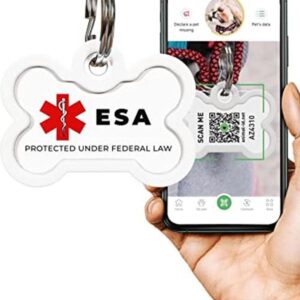 Etiqueta de apoyo emocional para animales etiqueta de_1