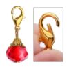 Aylifu Colgante de cristal de 24 piezas dije de cristal
