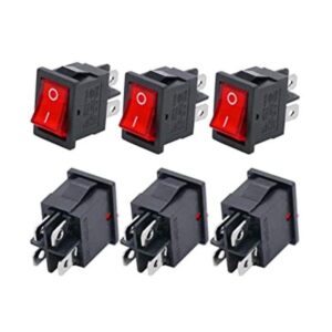 Twidec Interruptor basculante de corriente alterna 6A125V_1