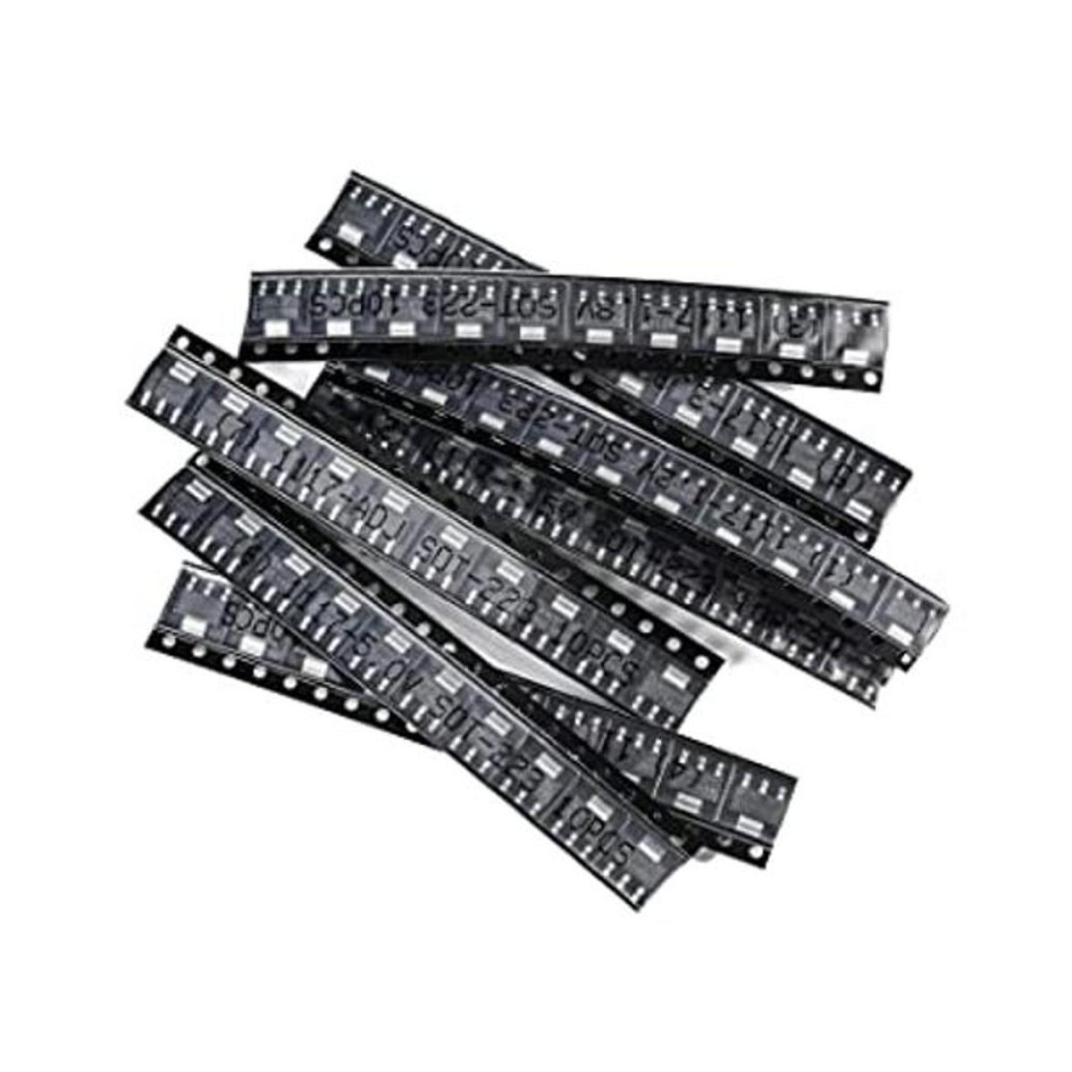 Chanzon AMS1117 SOT223 kit de 70 piezas que incluye 7