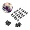 20 unidsset encaje accesorios ganchos para botas con