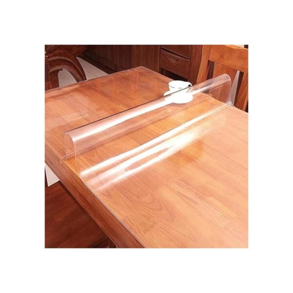 Protector de mesa de vinilo transparente para mesita de