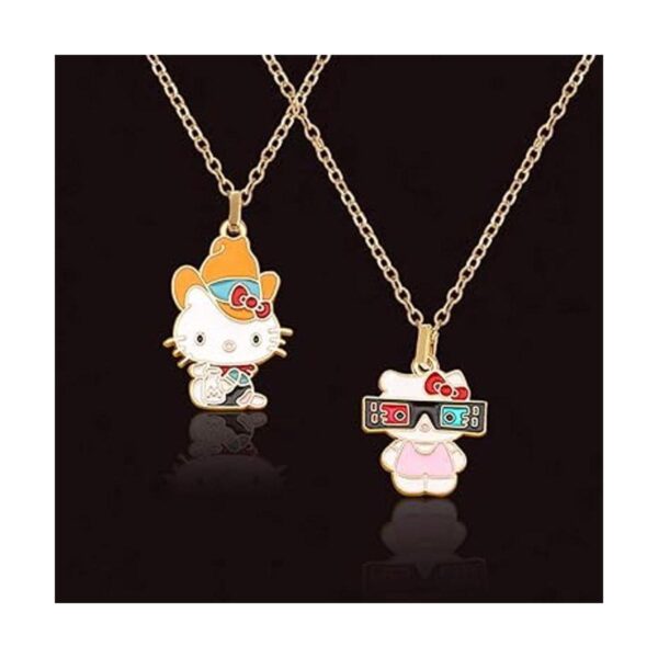 21 Pieces Enamel Cat Charms for Jewelry Making 7 Styles