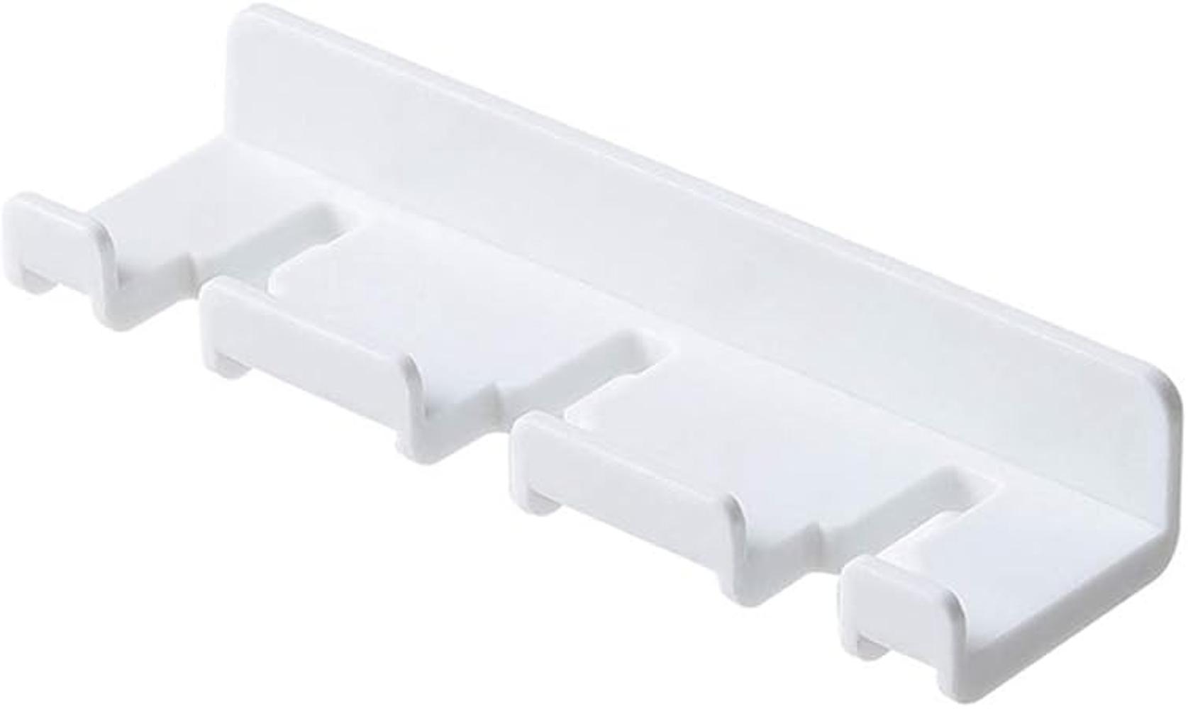 Soporte adhesivo para cepillo de dientes de 3 ranuras sin