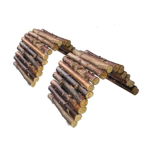 Puente de hámster escalera de madera para animales_1
