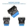 MZHOU USB 3.0 9 pines a USB 2.0 9 pines tarjeta adaptadora_6