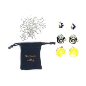 Summerdaisy 20 pares de pendientes de plata de ley 925 con_1