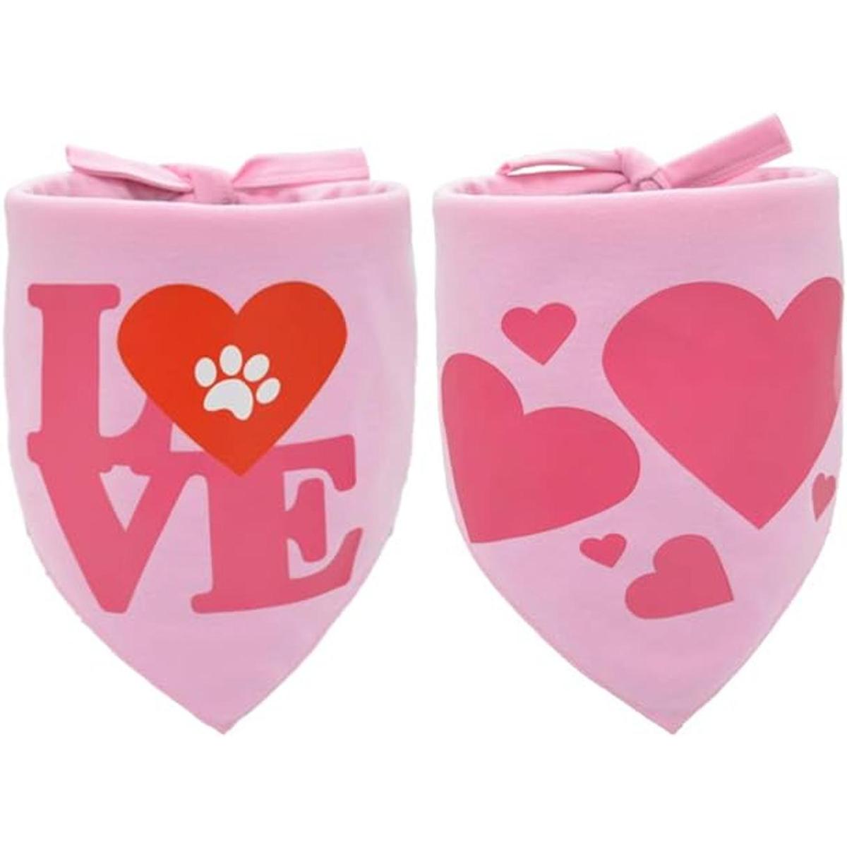 Bandana para perros del día de la madre con diseño de