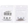 Kissitty Pendientes largos de hilo para orejas Acero
