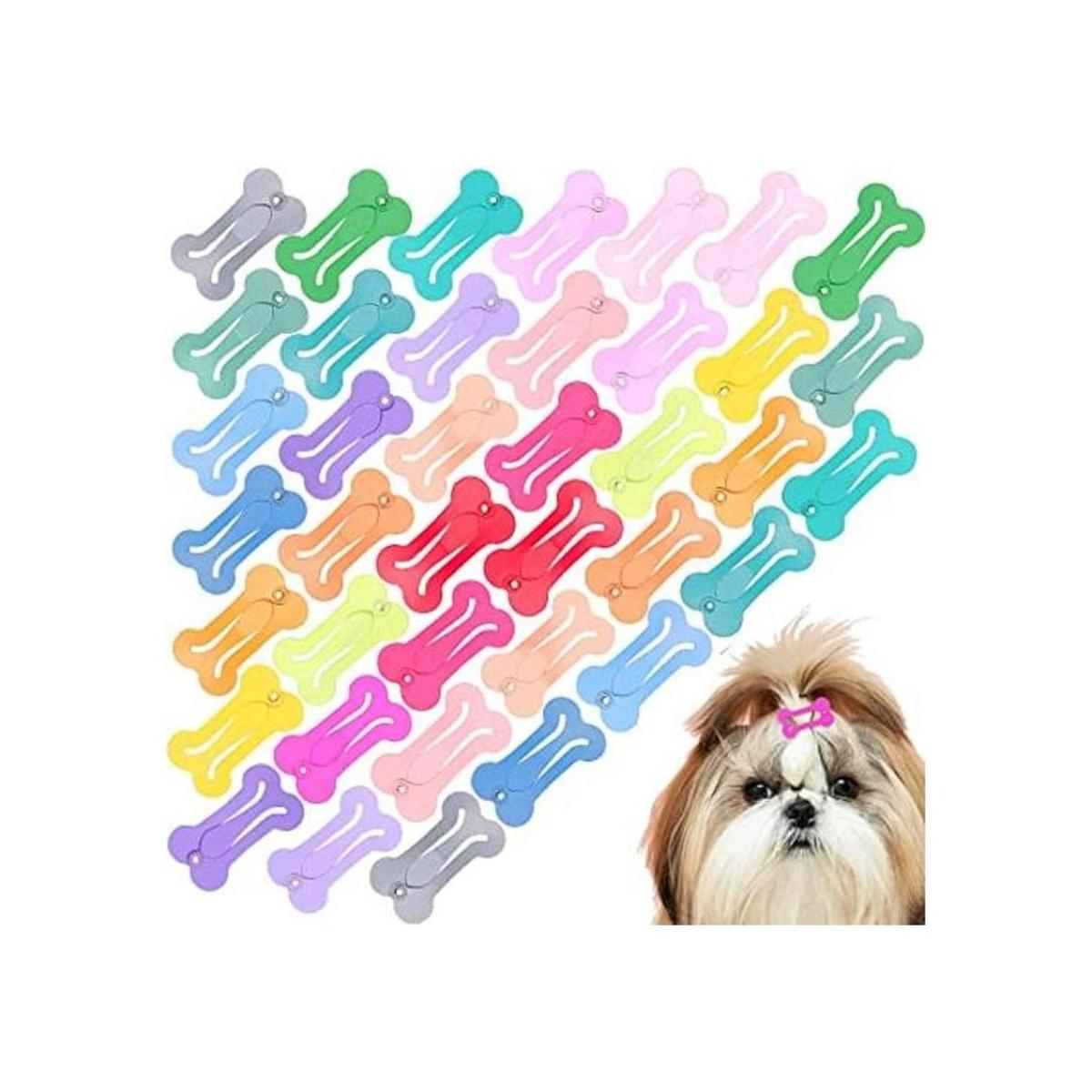 40 pinzas para el pelo para perros bonitos pasadores de 1