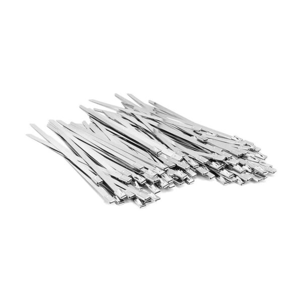 Bridas de metal de 5.9 pulgadas de alta resistencia acero_1
