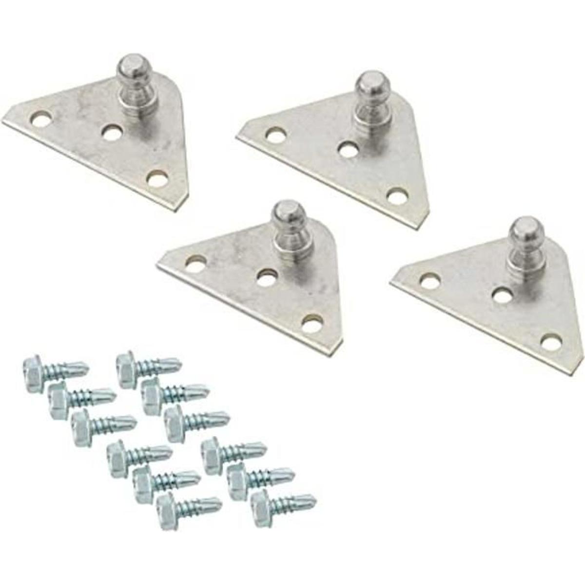 Oswald Supply Soporte de montaje de bola para resorte de