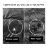 8 parches de reparación de nailon autoadhesivos e_5