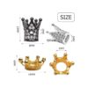 Cuentas espaciadoras de abalorios de corona40pcs