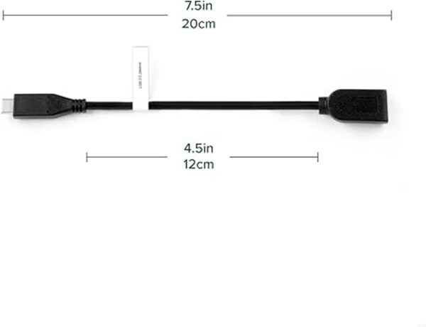 Cable adaptador USB C a USB permite la conexión de USB_3