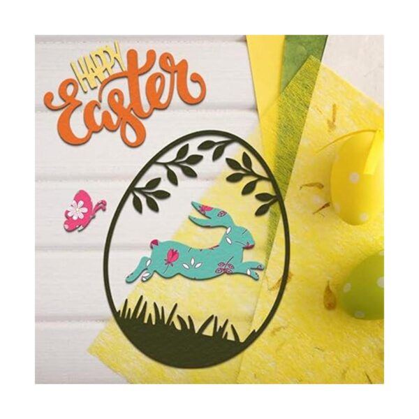 2 troqueles de corte de conejo de Pascua para hacer_4