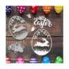 2 troqueles de corte de conejo de Pascua para hacer_5